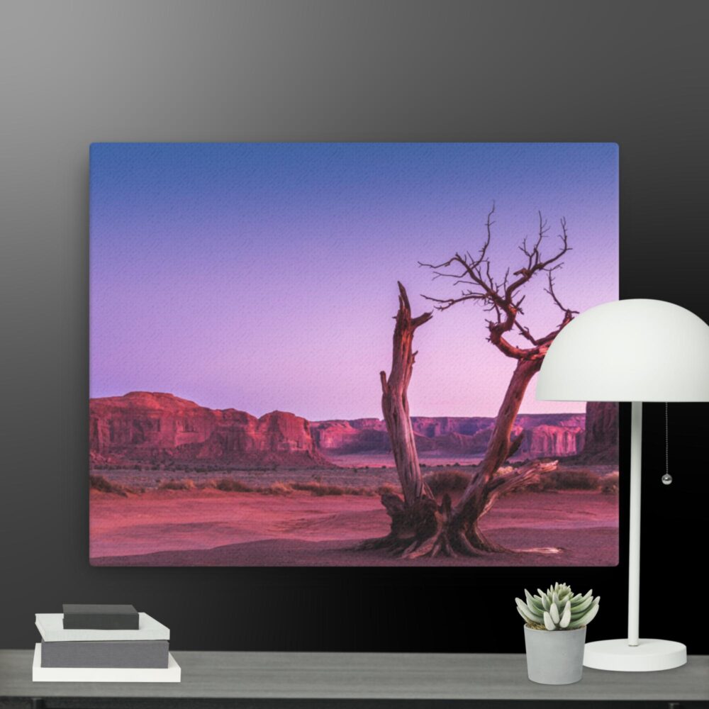 Red sky canvas - Image 4