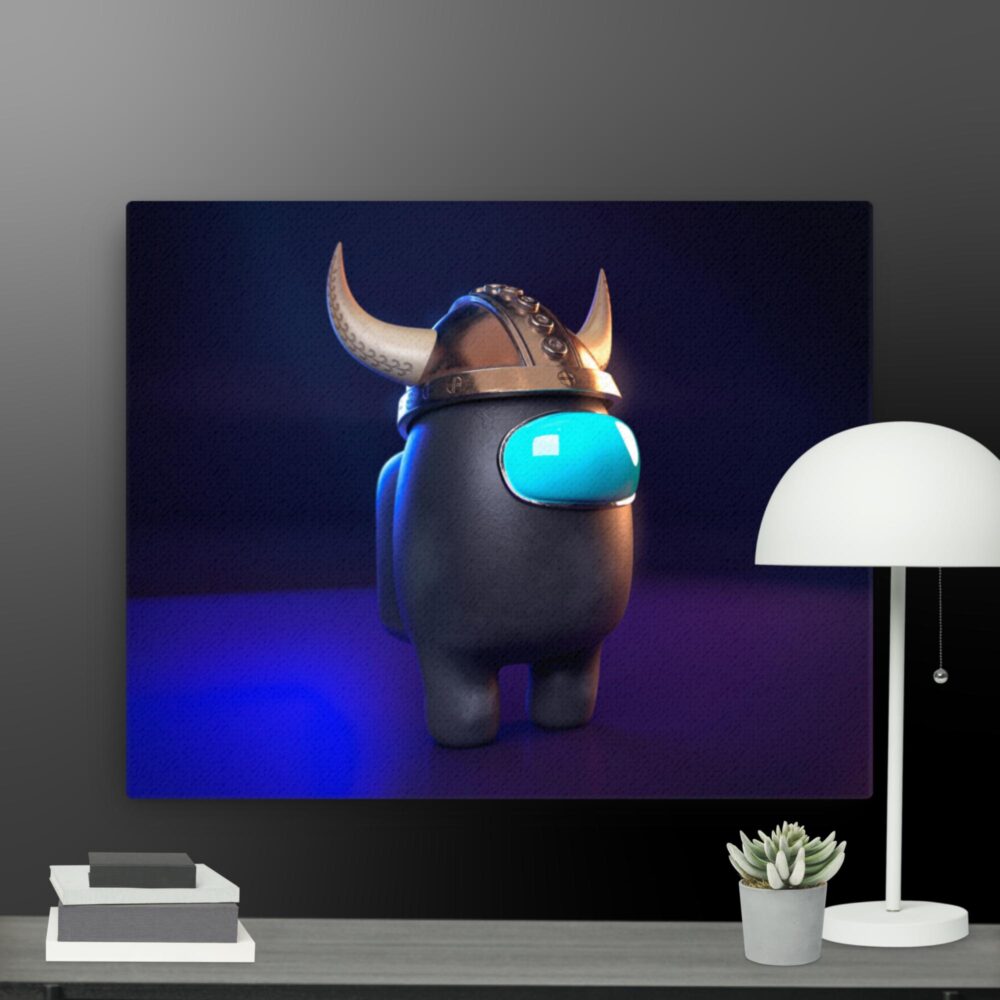 TAmong us gaming character canvas - Image 4