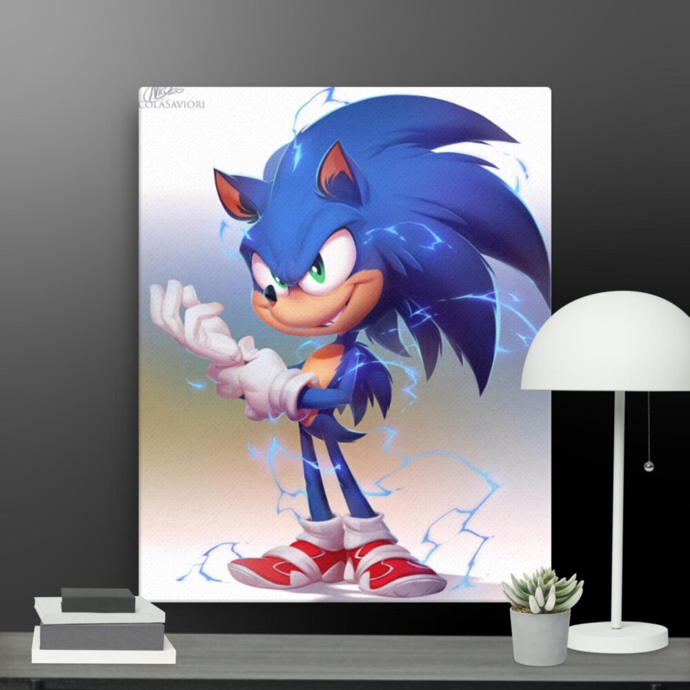 Sonic powers canvas - Image 4