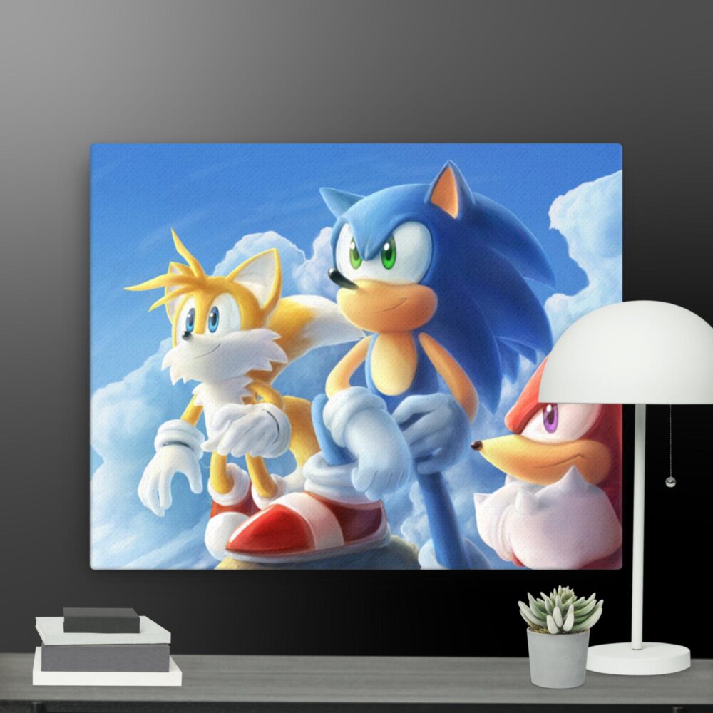 Sonic and friends canvas - Image 4