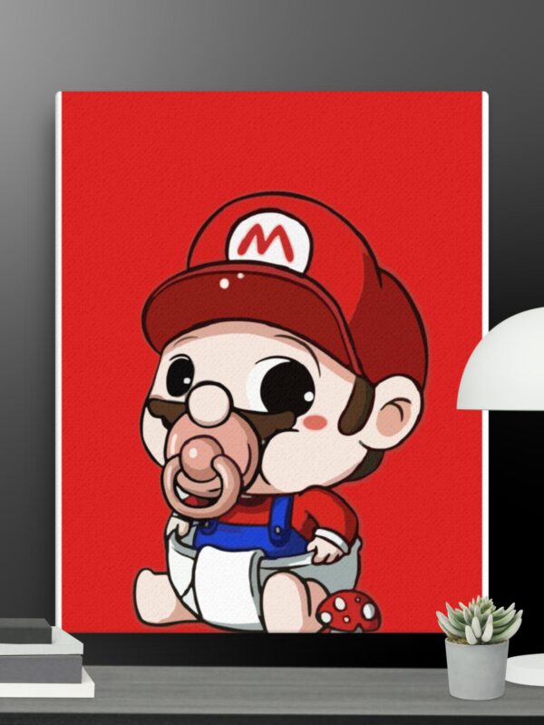 Mario baby canvas - 16×20