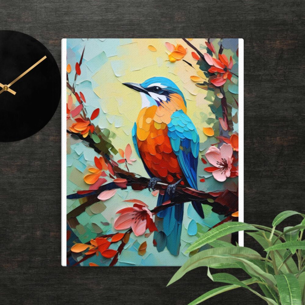 Kingfisher canvas - Image 2