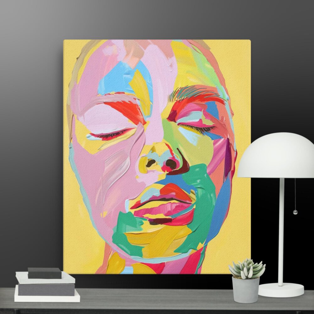 Woman Pop Art canvas - Image 2