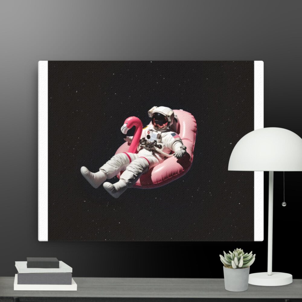 Spaceman Funny canvas - Image 4