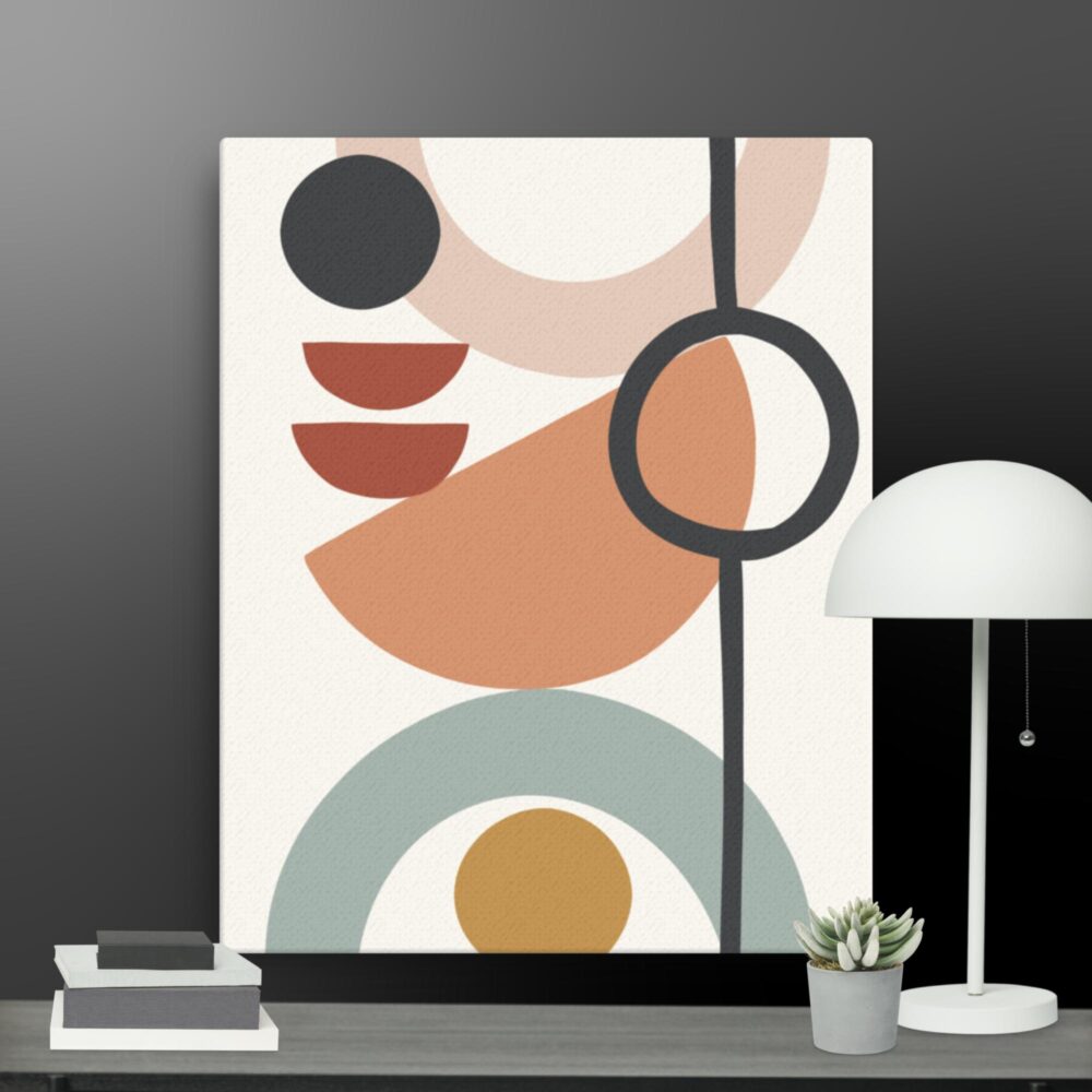 Bohemian shapes canvas - Image 4