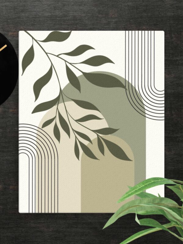 Bohemian green dream canvas - 16×20