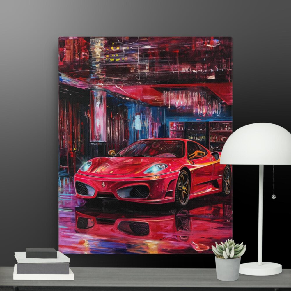 Sports car canvas - Image 4