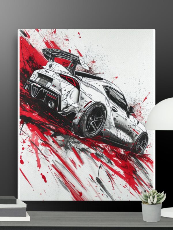 Sports car canvas - 16×20