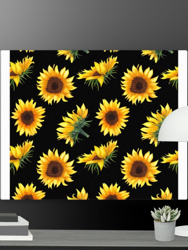 Sunflower canvas - 16×20
