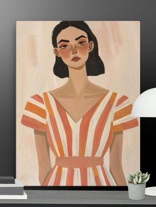 She in Style canvas - 18×24