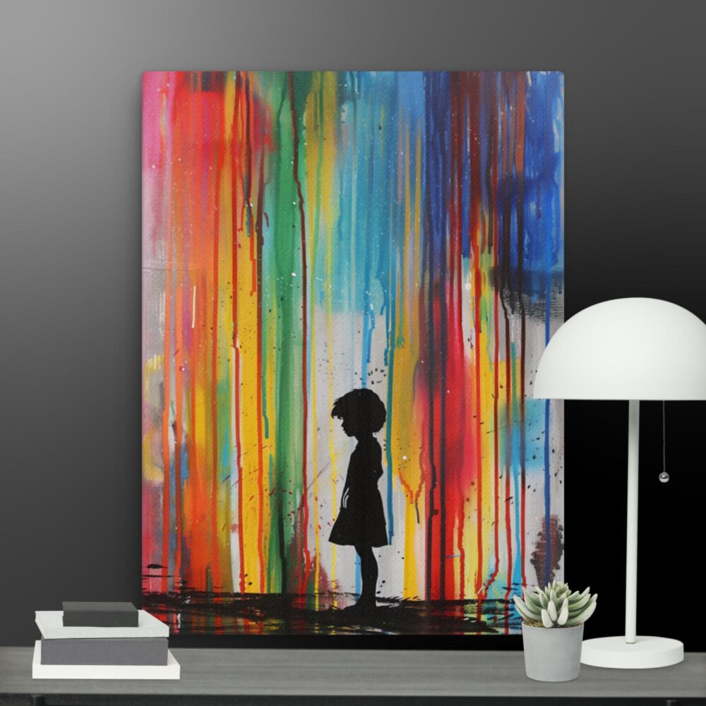 Dripping Paint Canvas - Image 2