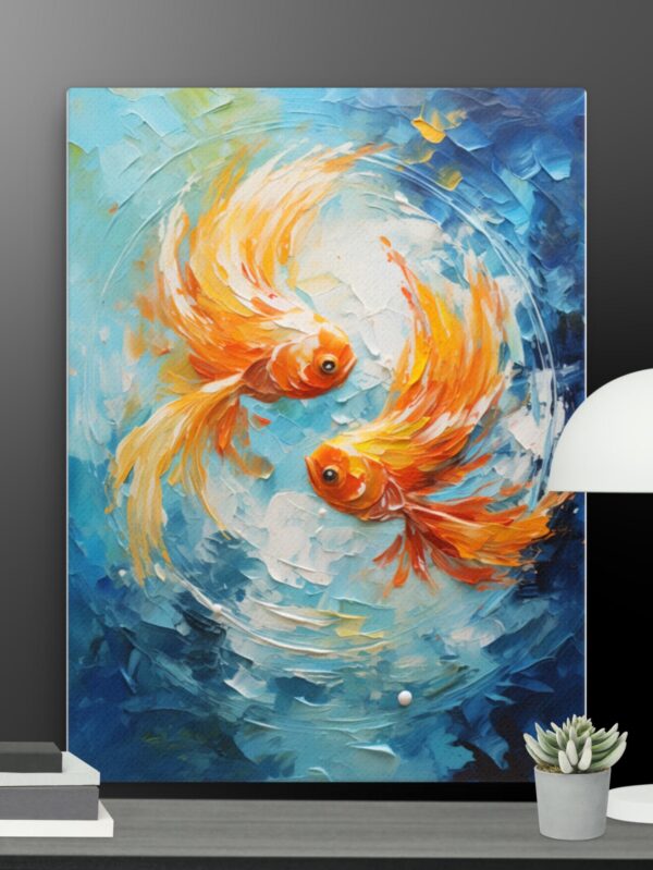 The Goldfish canvas - 18×24