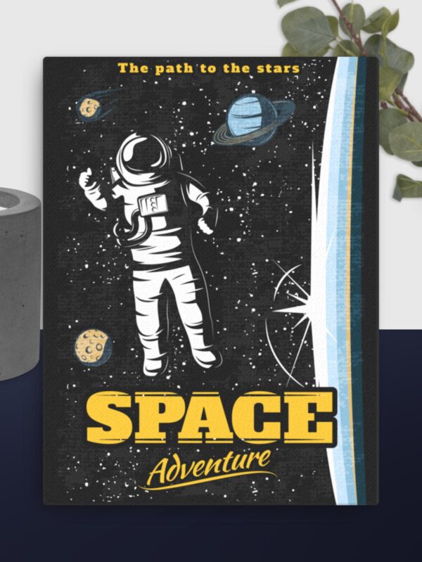 Space Adventure canvas - 18×24