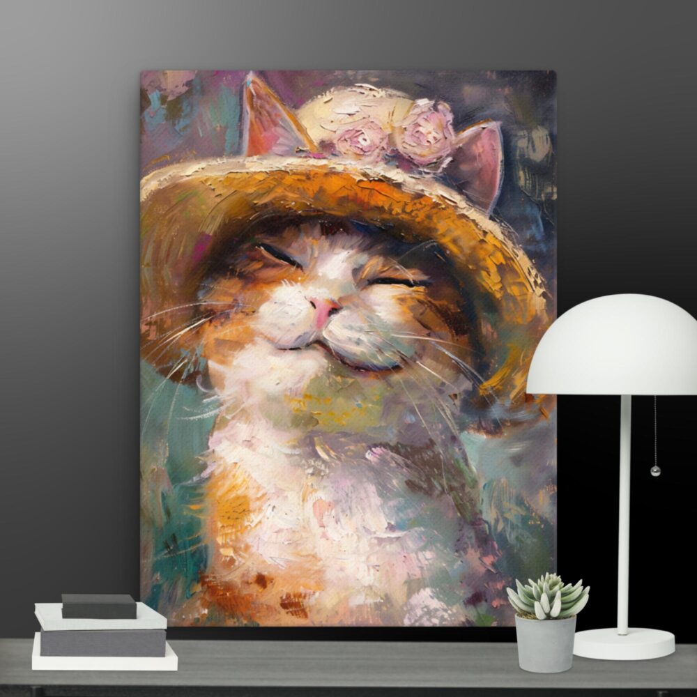 The Smiling Cat canvas (collection 1) - Image 3