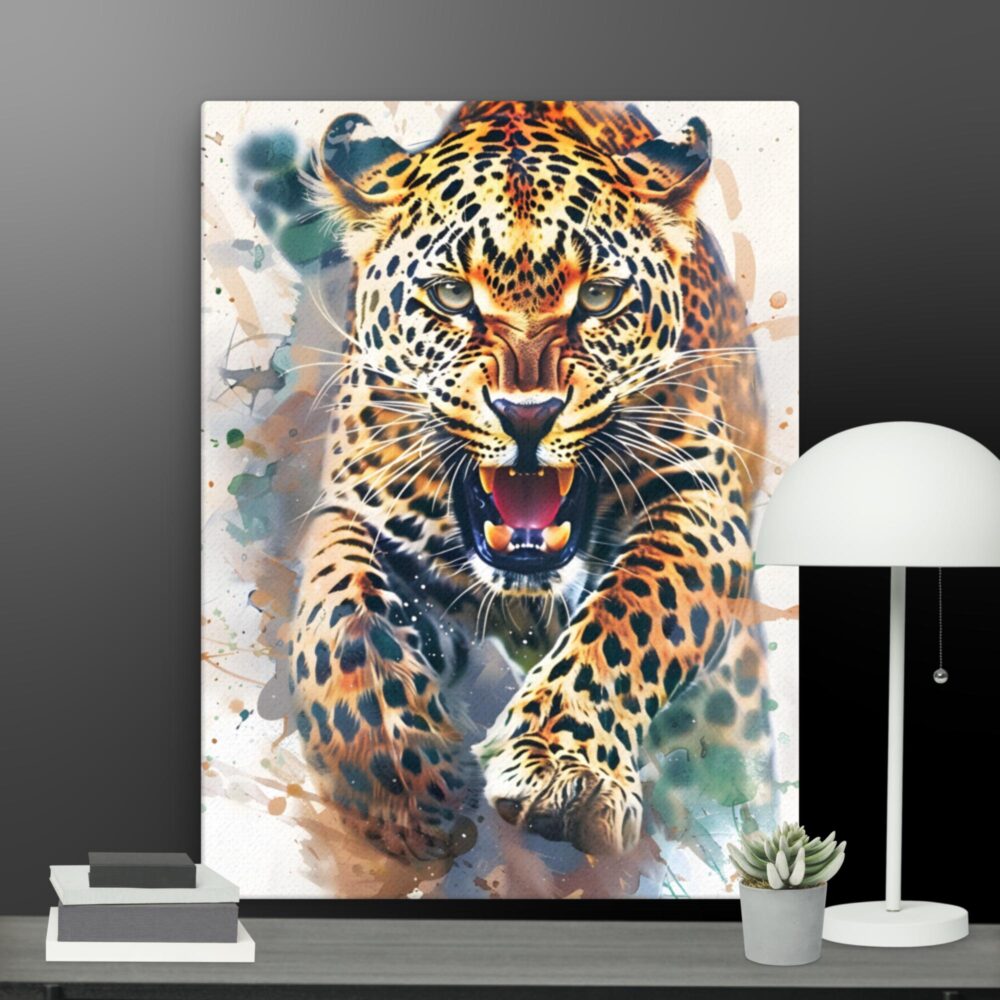 The Leopard canvas - Image 3