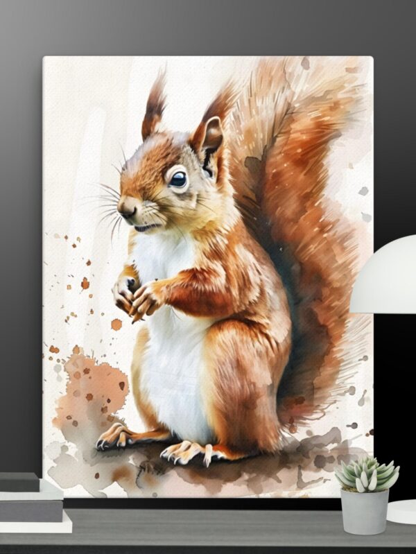The Squirrel canvas - 18×24