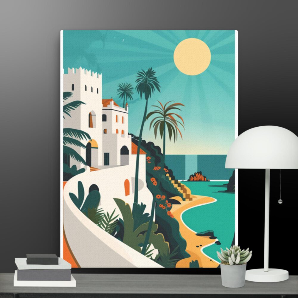 On Vacation Thin canvas - Image 2