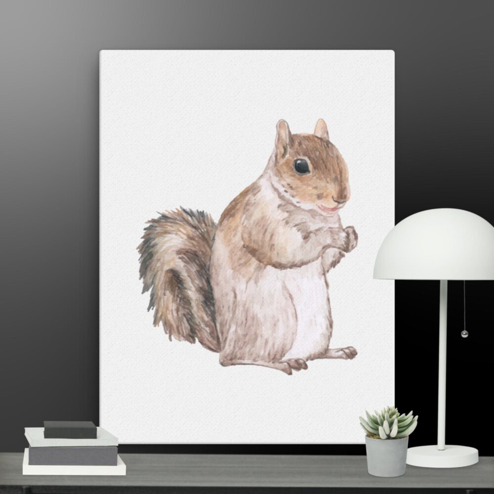 Squirrel canvas - Image 3