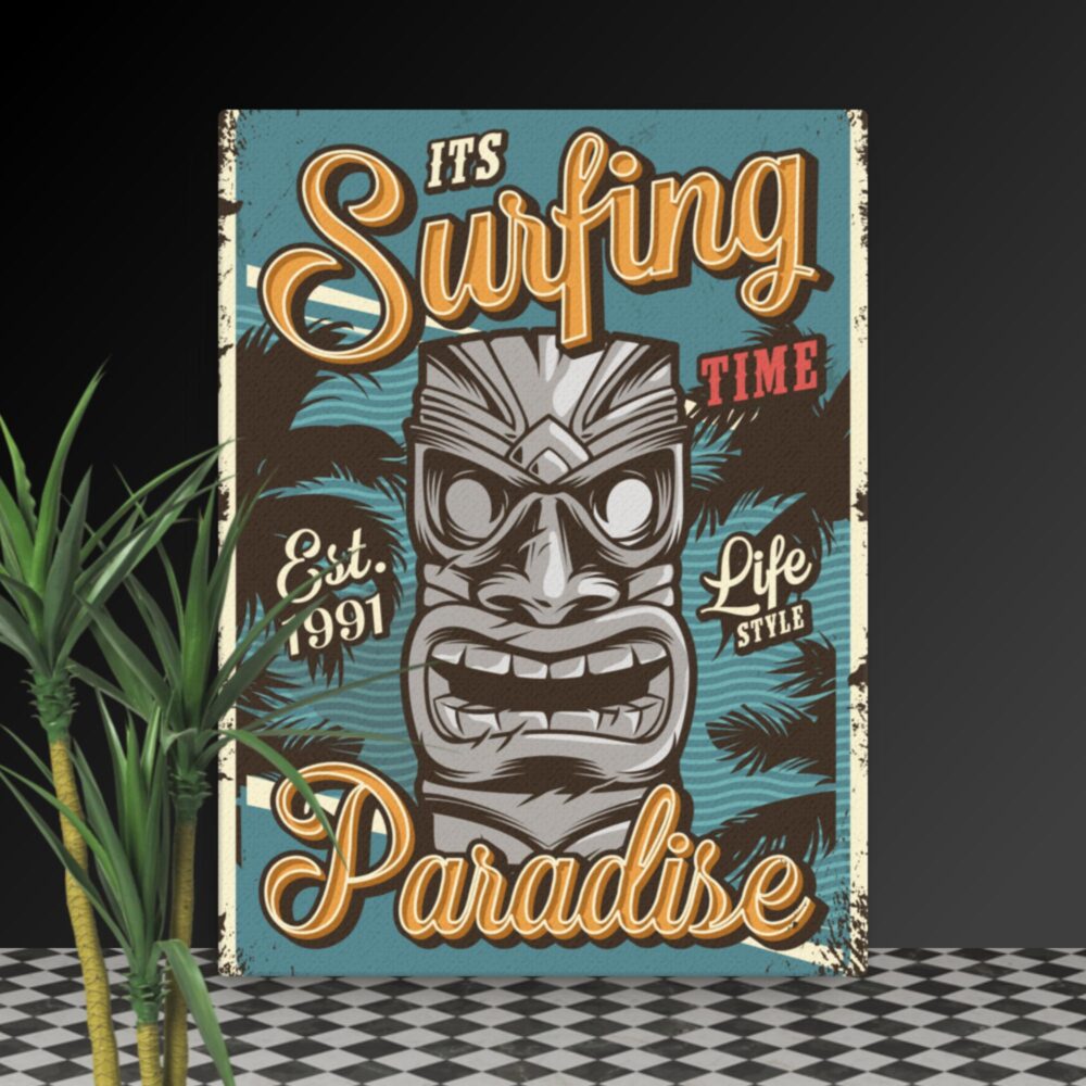 Its surfing paradise canvas - Image 3