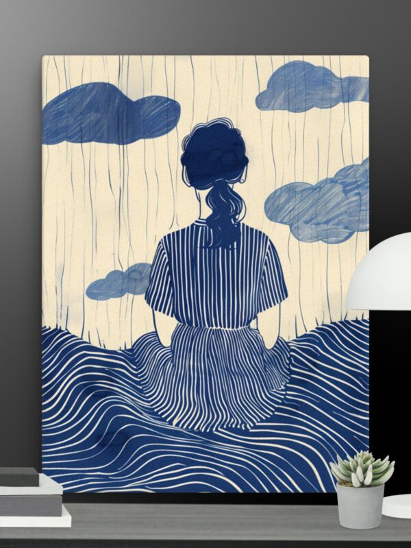 A Cloudy Day canvas - 18×24
