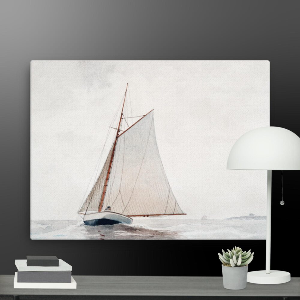 Yacht at Sea canvas - Image 5