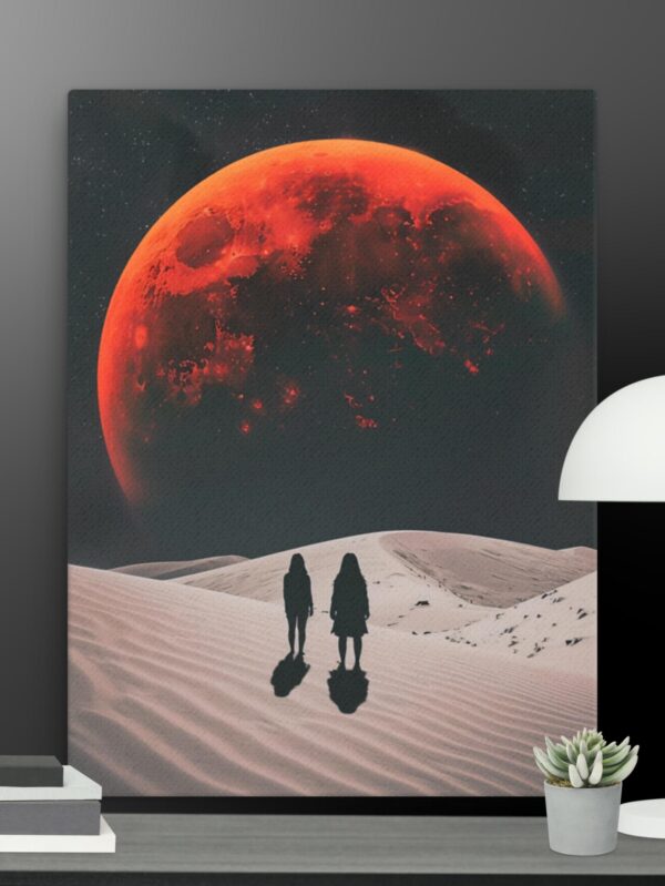 Walking in Space canvas - 18×24