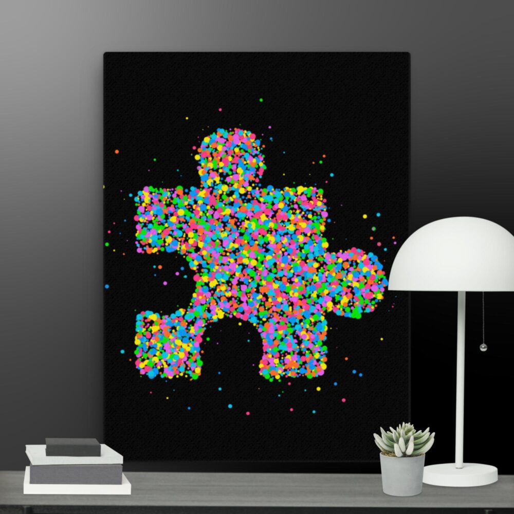 Jigsaw piece canvas - Image 3