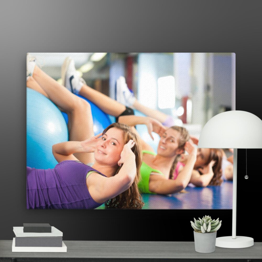 Fitness scene canvas - Image 5