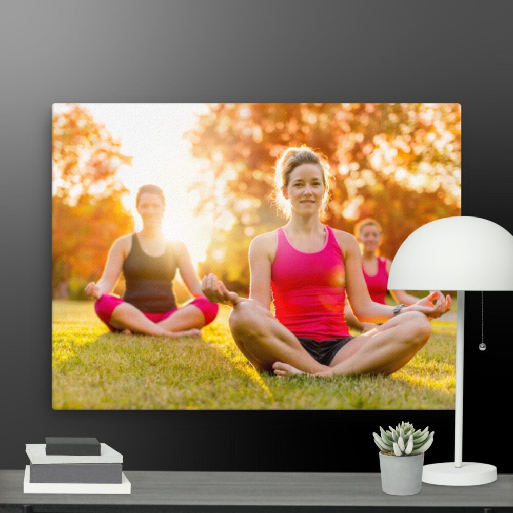 Yoga pose canvas - Image 5