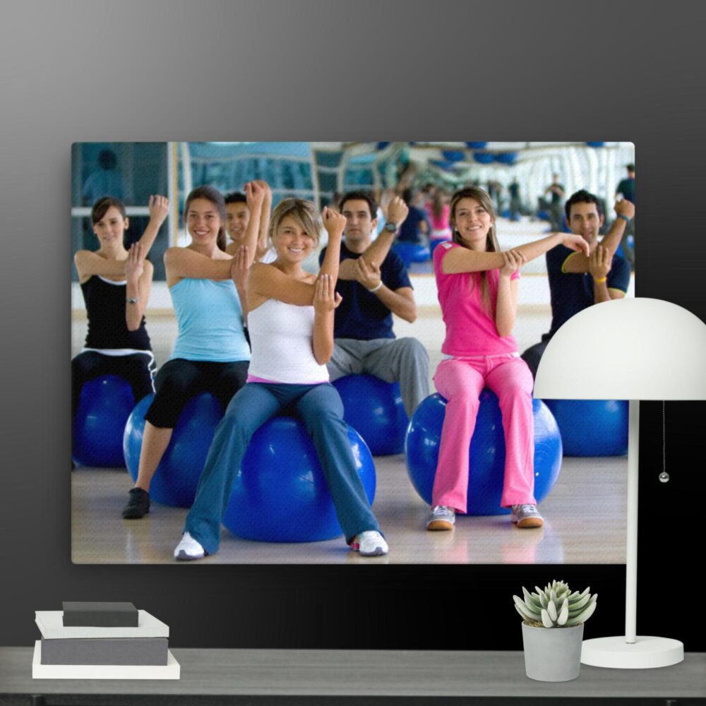 Fitness scene canvas - Image 5