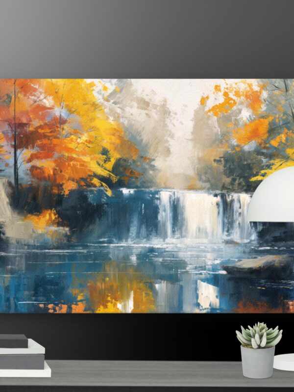 Colourful Nature Scene canvas - 18×24