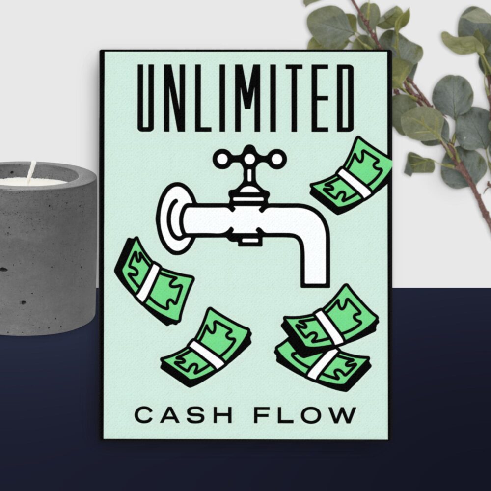 Unlimited Cash Flow canvas - Image 2