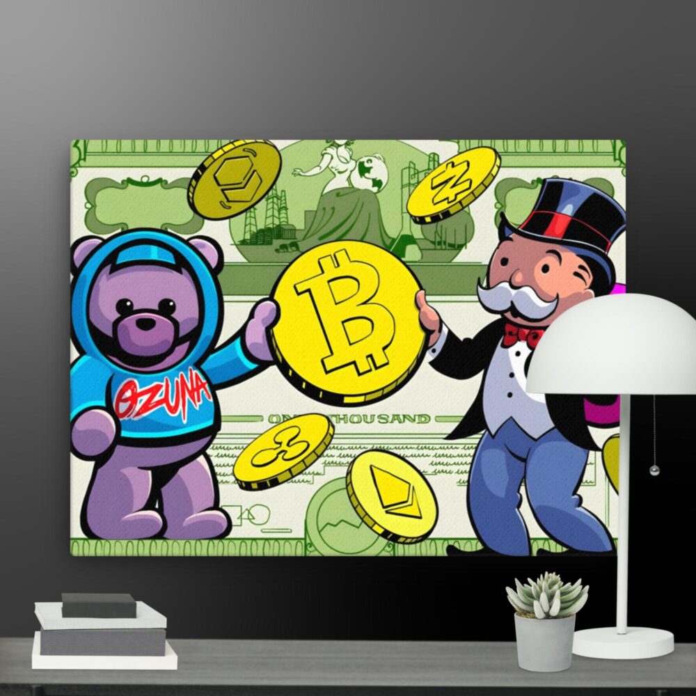 Monopoly Bitcoin canvas - Image 3