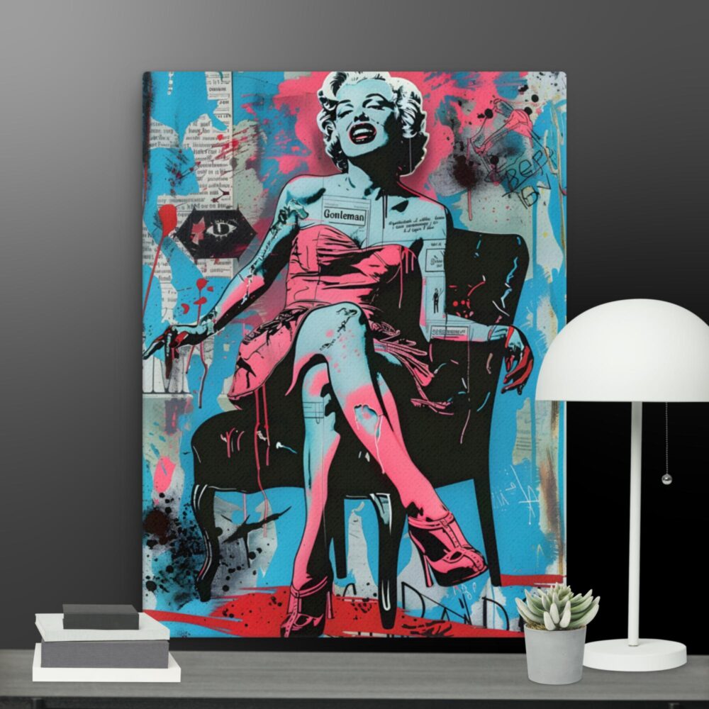 Pop Art Marilyn canvas - Image 3