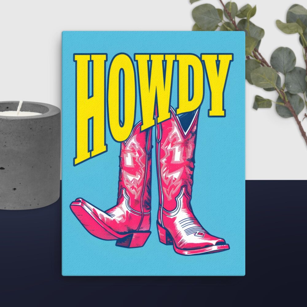 HOWDY canvas - Image 3