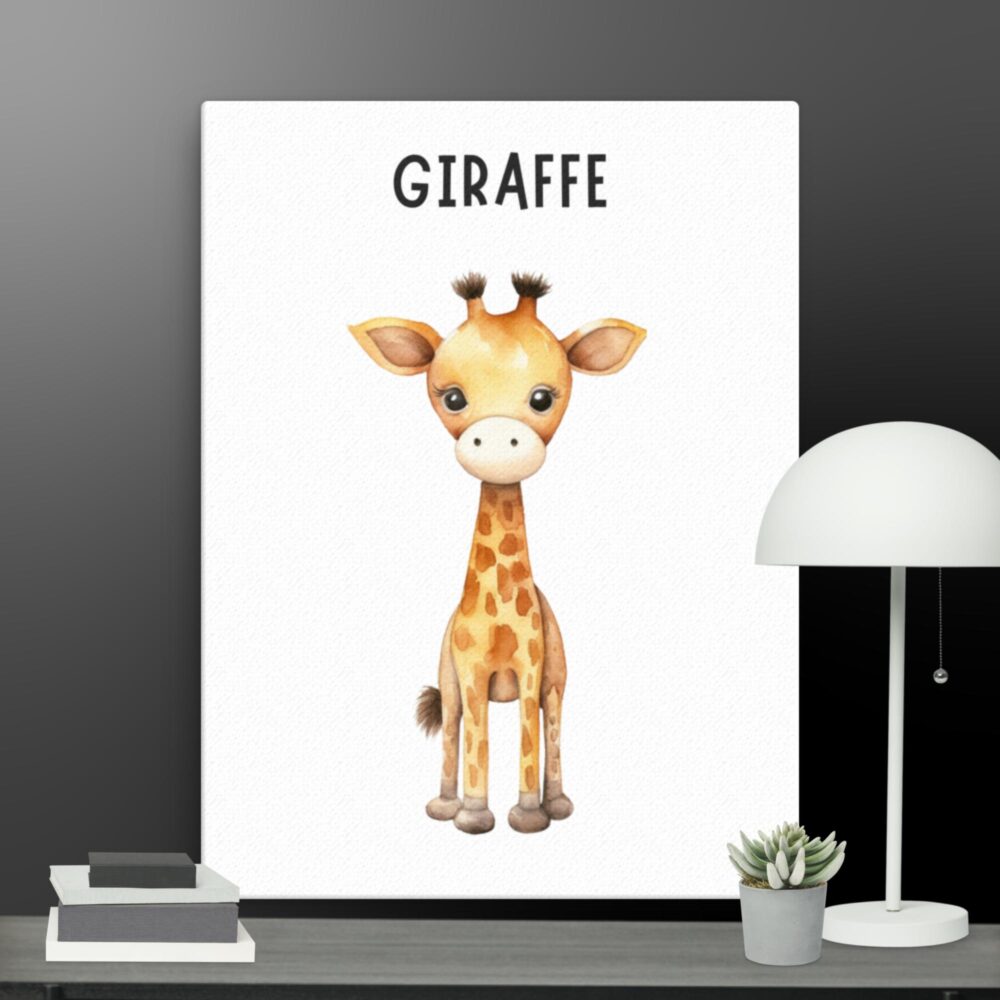Giraffe canvas - Image 5