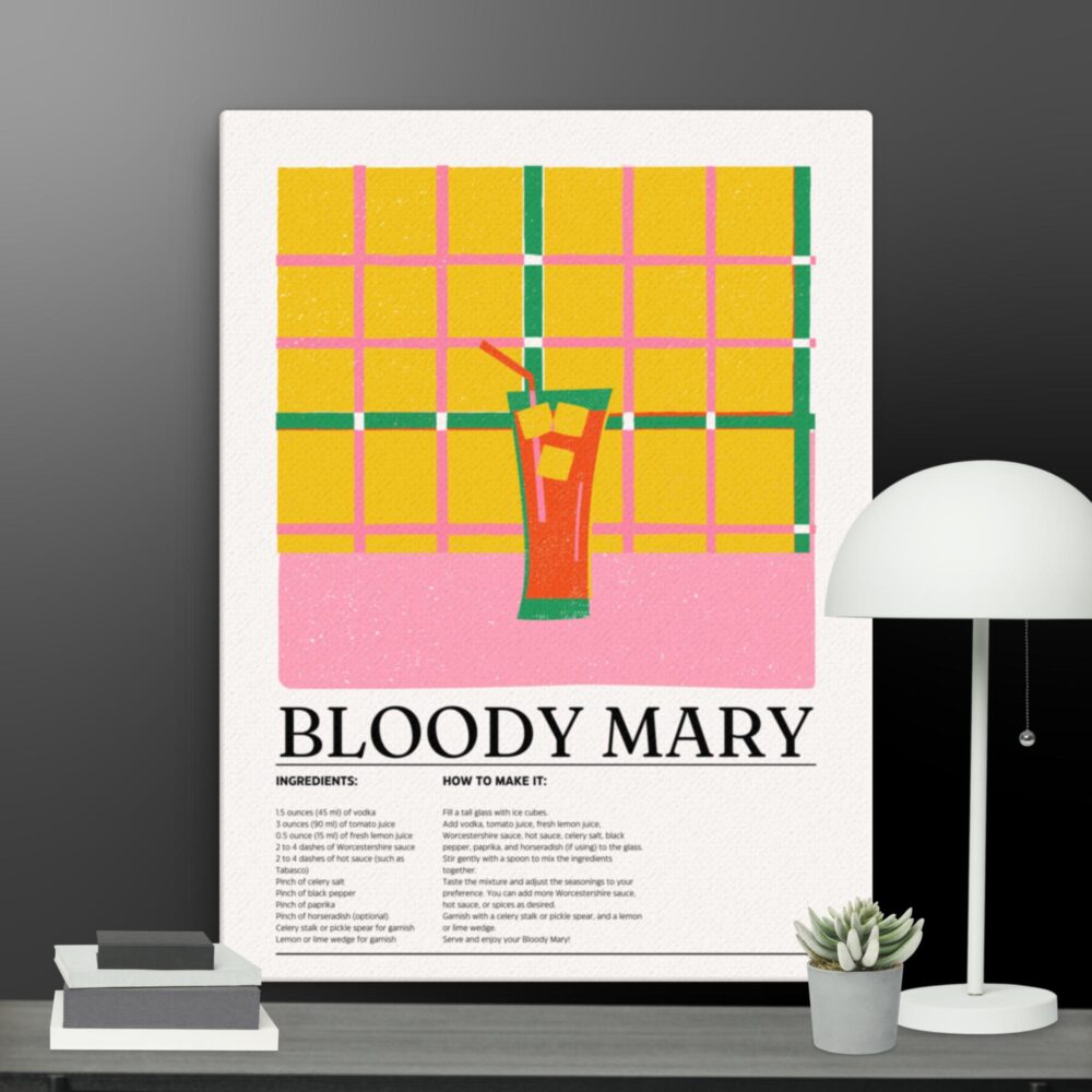 Bloody Mary canvas - Image 3