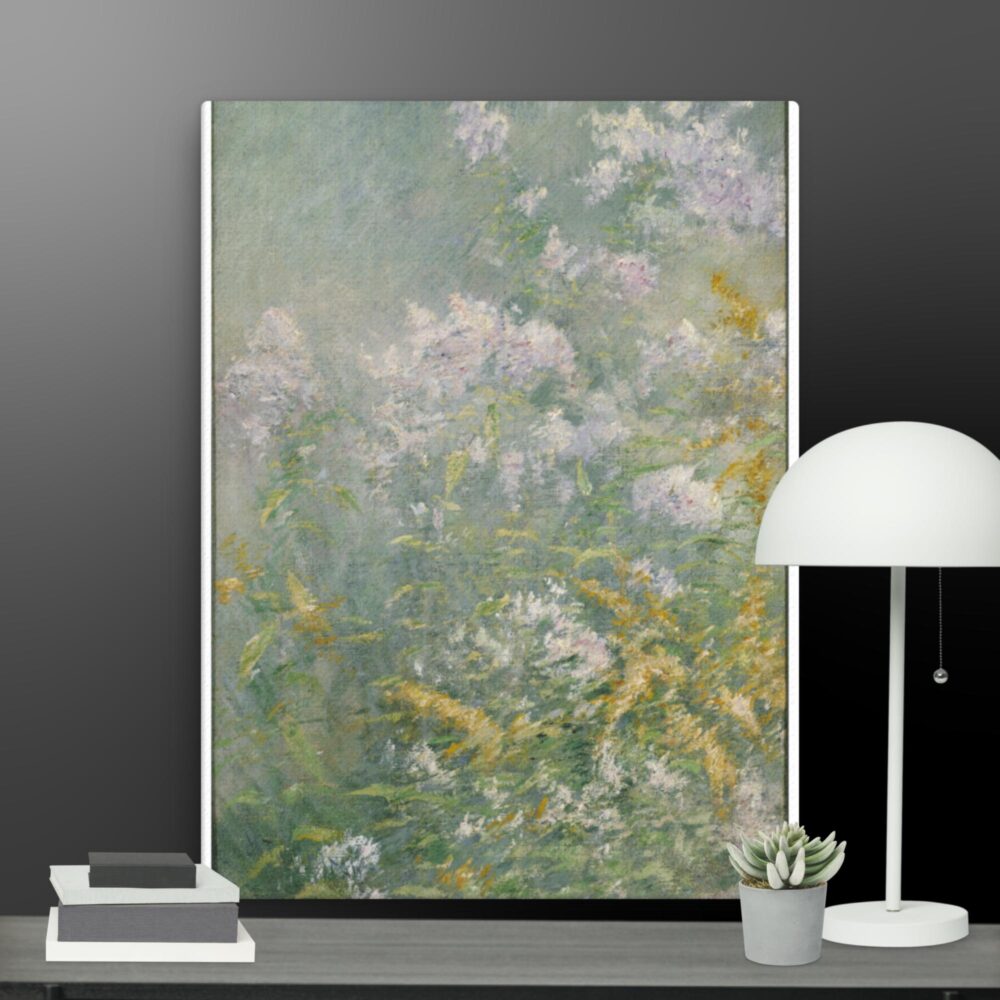 Landscape Flower Scene canvas - Image 2