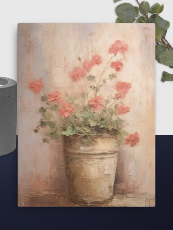 Flower Plant canvas - 18×24