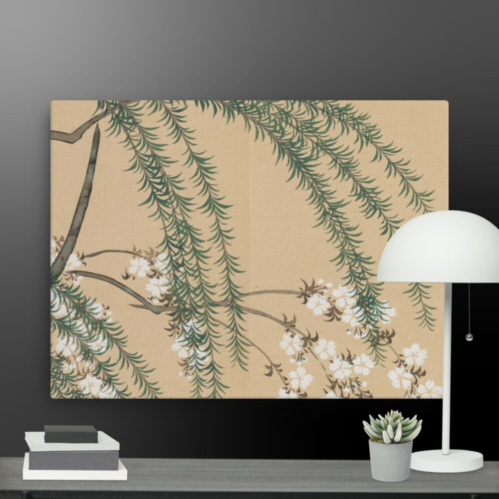 Kamisakaa Sekka flowers canvas - Image 5