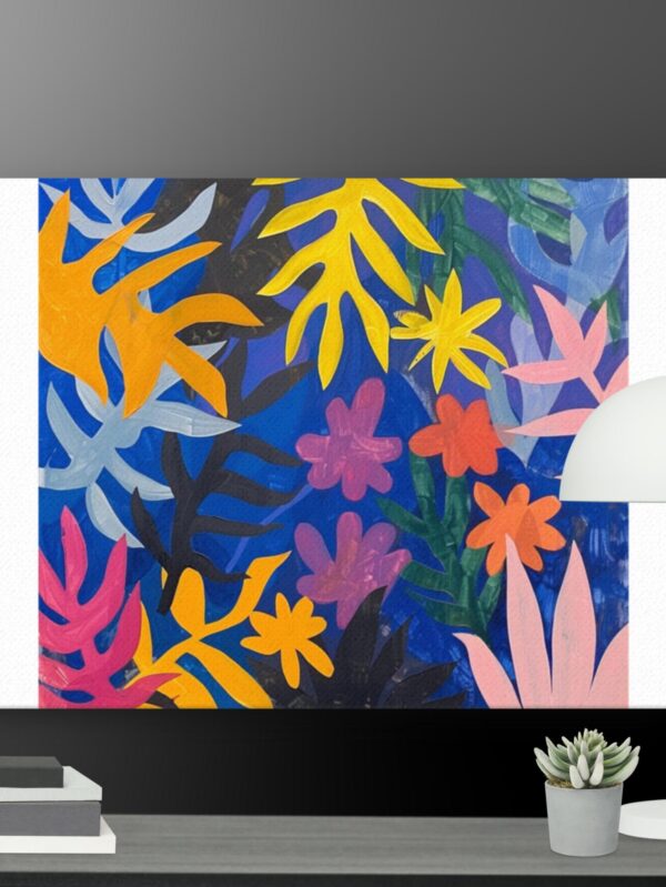Colourful leaves canvas - 18×24