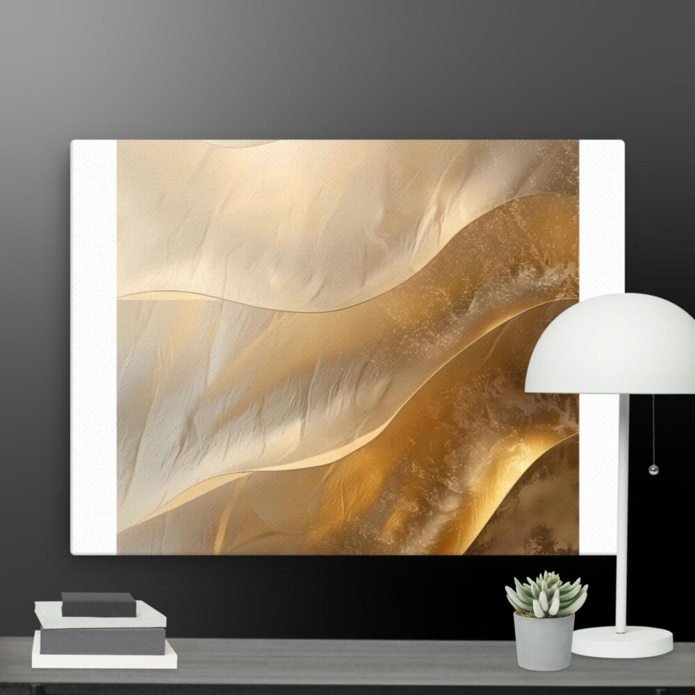 Gold Splash canvas - Image 5
