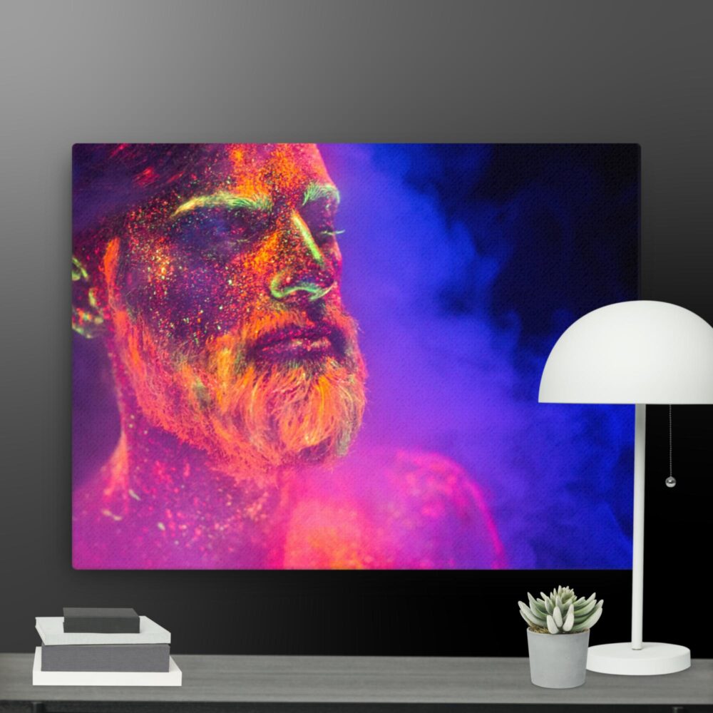 The Glistening man canvas - Image 5
