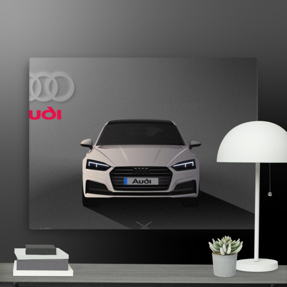 White audi canvas - Image 5