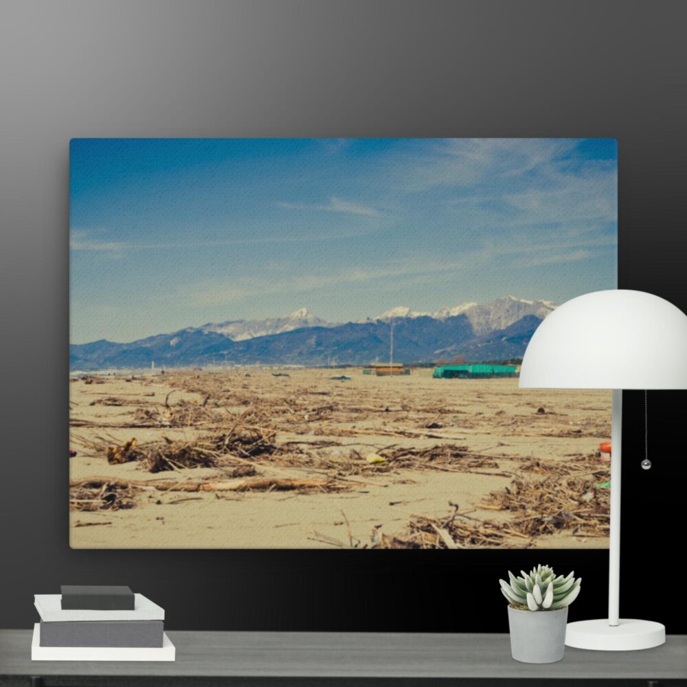 Italy beach scene canvas - Image 5