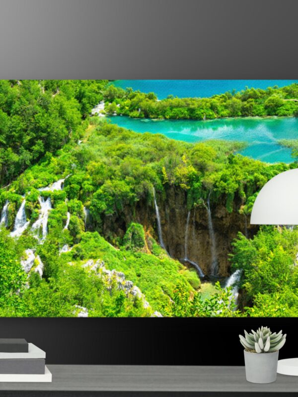Bright nature scene canvas - 18×24
