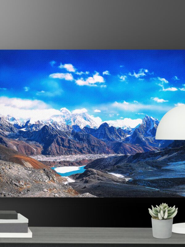 Mountain scene canvas - 18×24