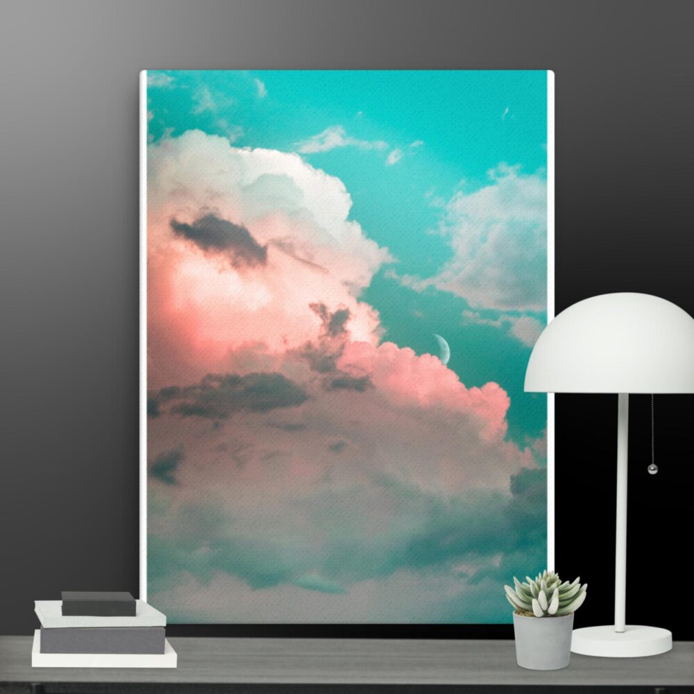 Green skies canvas - Image 3