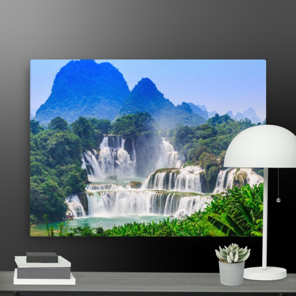 Bright waterfall scene - Image 5