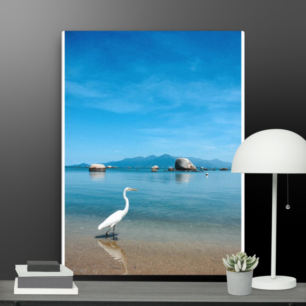 Beach scene canvas - Image 3